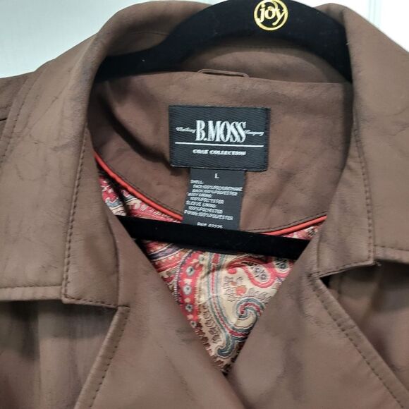 Trench Coat by B Moss - Size Large - Picture 3 of 5